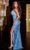 Portia and Scarlett PS23175 - Embellished Asymmetrical Long Dress Special Occasion Dress