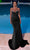 Portia and Scarlett PS23343 - Jeweled Sweetheart Evening Gown Special Occasion Dress 0 / Black