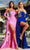 Portia and Scarlett PS23411 - Jeweled Asymmetrical Prom Gown Prom Dresses 0 / Cobalt