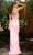 Primavera Couture - 11048 Floral Beaded Sweetheart Strapless Long Dress Special Occasion Dress