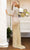 Primavera Couture 12011 - Shiny Ombre Form Fitting Gown Mother Of The Bride Dresses