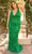 Primavera Couture 14008 - Lattice Sequined Sleeveless Gown Prom Dresses 14W / Emerald