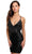 Primavera Couture 3516 - Beaded Strappy Back Cocktail Dress Special Occasion Dress 00 / Black