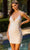 Primavera Couture 3516 - Beaded Strappy Back Cocktail Dress Special Occasion Dress