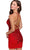 Primavera Couture 3516 - Beaded Strappy Back Cocktail Dress Special Occasion Dress