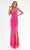 Primavera Couture - 3734 Beaded V-Neck Lace Up Back Gown Special Occasion Dress