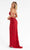 Primavera Couture - 3734 Beaded V-Neck Lace Up Back Gown Special Occasion Dress