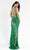 Primavera Couture - 3753 Trailing Petals Fully Sequined One Shoulder Long Gown Special Occasion Dress