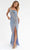 Primavera Couture - 3753 Trailing Petals Fully Sequined One Shoulder Long Gown Special Occasion Dress