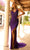 Primavera Couture - 3764 Bold Style Low V Neckline Dazzling Silhouette Evening Gown Special Occasion Dress