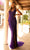 Primavera Couture - 3764 Bold Style Low V Neckline Dazzling Silhouette Evening Gown Special Occasion Dress