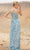 Primavera Couture - 3795 Sequin V-Neck A-Line Gown Special Occasion Dress