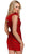 Primavera Couture 3834 - One-Sleeve Feathered Cocktail Dress Special Occasion Dress