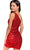 Primavera Couture 3845 - One-Shoulder Beaded Cocktail Dress Special Occasion Dress