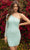 Primavera Couture 3849 - One Shoulder Long Sleeve Cocktail Dress Special Occasion Dress