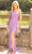 Primavera Couture 3939 - One Shoulder Long Sleeve Fitted Prom Dress Special Occasion Dress