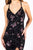 Primavera Couture - Beaded Butterfly Motif Dress with Slit 3258 - 1 pc Black In Size 0 Available CCSALE 0 / Black