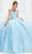 Princesa by Ariana Vara PR12005 - Beaded Sweetheart Ballgown Ball Gowns 00 / Ice Blue