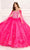 Princesa by Ariana Vara PR22021NL - Lace Floral Ballgown Ball Gowns