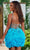 Rachel Allan 40186 - Feather Skirt Cocktail Dress Special Occasion Dress