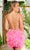 Rachel Allan 40186 - Feather Skirt Cocktail Dress Special Occasion Dress