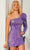 Rachel Allan 40188 - Puff Sleeve Sequin Cocktail Dress Special Occasion Dress