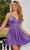 Rachel Allan 40206 - Strappy Back Sequin Homecoming Dress Cocktail Dress