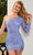 Rachel Allan 40212 - Bead Fringe Cocktail Dress Special Occasion Dress 0 / Lilac