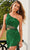 Rachel Allan 40231 - Bead-Fringed Cocktail Dress Special Occasion Dress 0 / Emerald