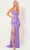 Rachel Allan 70283 - Sleeveless Tie Back Prom Gown Special Occasion Dress 00 / Lilac