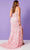 Rachel Allan 70288W - Strapless Floral Lace Applique Dress Special Occasion Dress