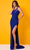 Rachel Allan 70388 - Illusion Accent Prom Dress Special Occasion Dress 00 / Royal