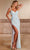 Rachel Allan - Beaded Sequin Evening Gown 70283 Pageant Dresses 0 / White