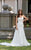 Rachel Allan Bridal - M620 Lace Embroidered Sweetheart Trumpet Gown Special Occasion Dress 2 / White