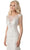 Rachel Allan - M772 Illusion Yoke Embellished Lace Mermaid Bridal Gown Wedding Dresses