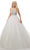 Rachel Allan - M780 Fully Beaded Bodice Tulle Ballgown Wedding Dress Wedding Dresses 00 / Ivory Silver