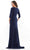 Rina Di Montella - RD2730 Formal Beaded Knot Modest Dress Mother of the Bride Dresess