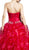 Ruffled Sweetheart Ballgown with Bolero Ball Gowns