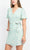 Sage Collective ST03D22 - V-Neck Tie Waist Casual Dress Cocktail Dresses