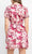 Sage Collective SU07D11 - Ruffle Floral Short Dress Cocktail Dresses