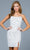 SCALA - 60201 Sequined Scoop Neck Dress Party Dresses