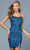 SCALA - 60201 Sequined Scoop Neck Dress Party Dresses