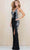 SCALA 60225 - Sleeveless Sequin Long Dress Special Occasion Dress 000 / Black/Silver