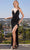 SCALA 60382 - Lace-Up Back Sleeveless Evening Dress Special Occasion Dress 000 / Black