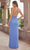 SCALA 60382 - Lace-Up Back Sleeveless Evening Dress Special Occasion Dress