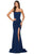 Sherri Hill - 53877 Sexy Back Strapless Trumpet Dress Evening Dresses 00 / Navy