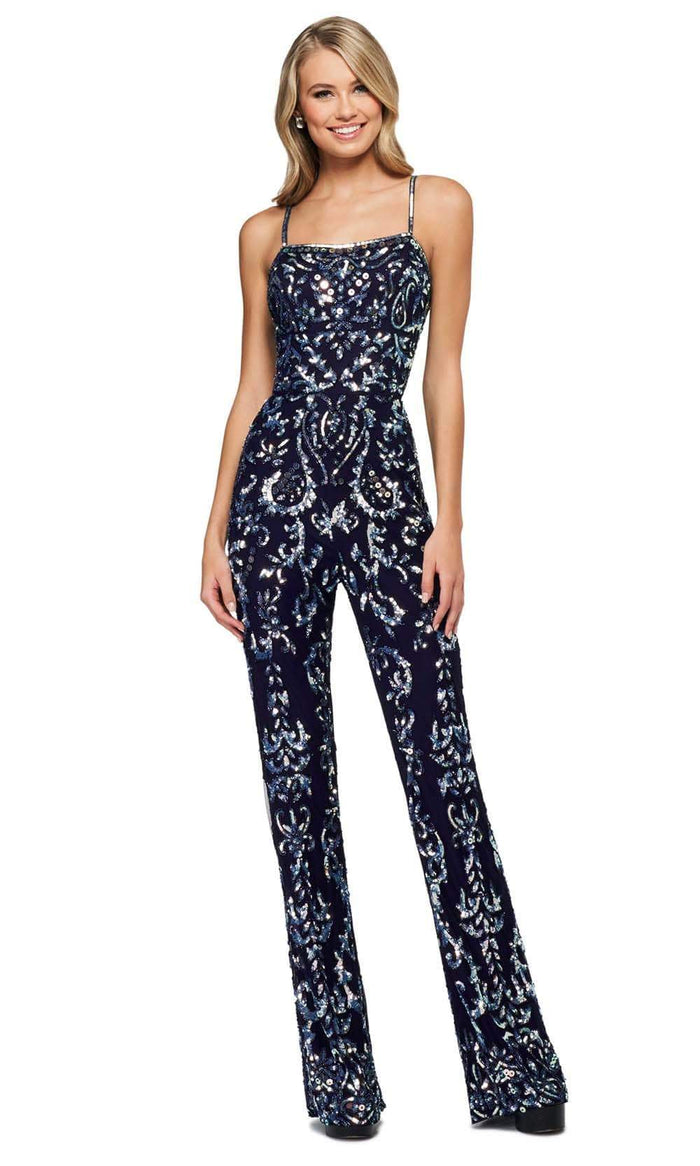 Sherri hill sequin jumpsuit on sale