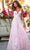 Sherri Hill - 54916 V-Neck Sequin Lace Dress Prom Dresses 00 / Blush