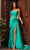 Sherri Hill - 54928 Strapless Drape Cascade Gown Evening Dresses