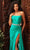 Sherri Hill - 54928 Strapless Drape Cascade Gown Evening Dresses